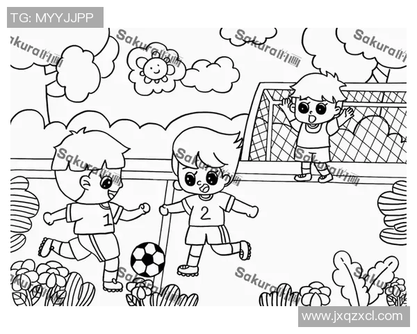 如何用简单步骤绘制一幅生动的足球场景让你轻松掌握足球绘画技巧